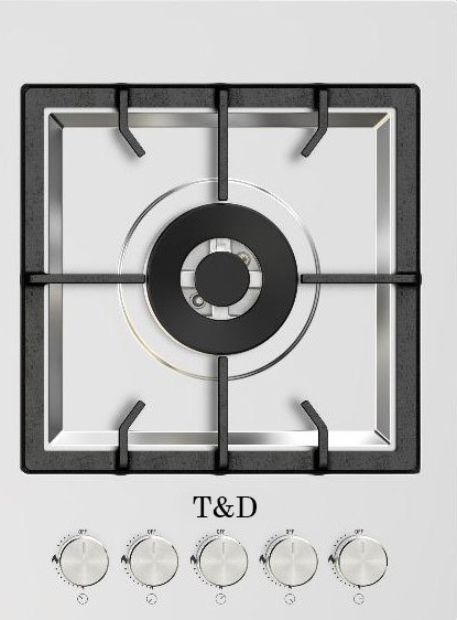 اجاق گاز صفحه ای تی اند دی مدل TD S-501 Side